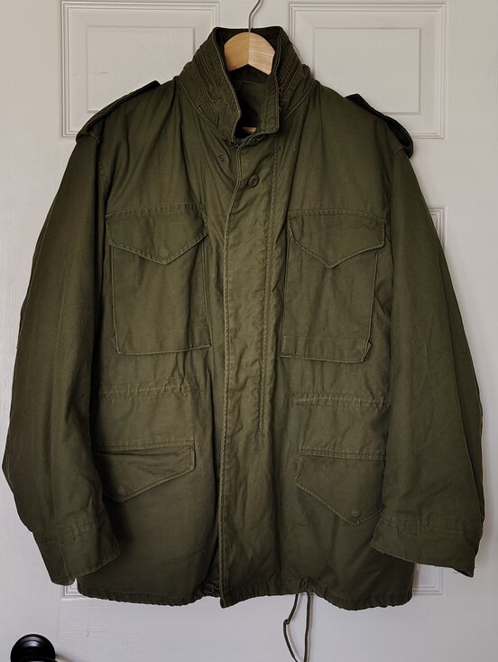Vintage Other - Vintage Military M65 Field Jacket 1978 Size Medium Regular Olive Green
